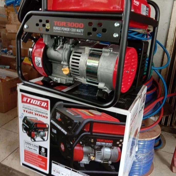 Genset Mini 1000 Watt Maks 1200 Watt Tiger 4 Tak Tgr3000 Terbaik