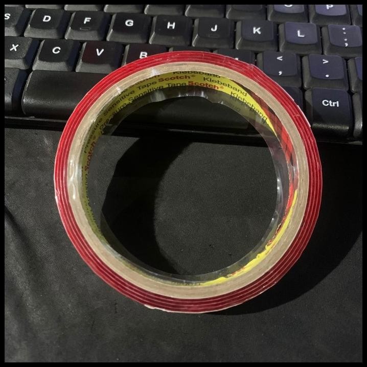 

DISKON DOUBLE TAPE 3M VHB BENING CLEAR TEBAL !!!!!!