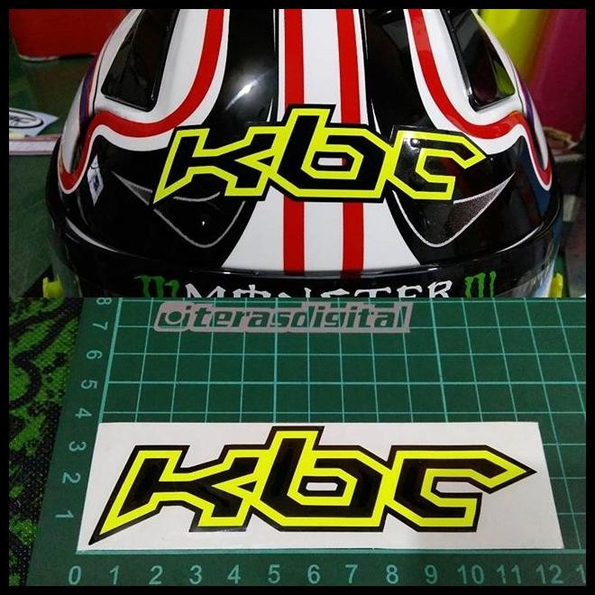 

TERBARU CUTTING STICKER LOGO KBC FLUO 12CM !!!!