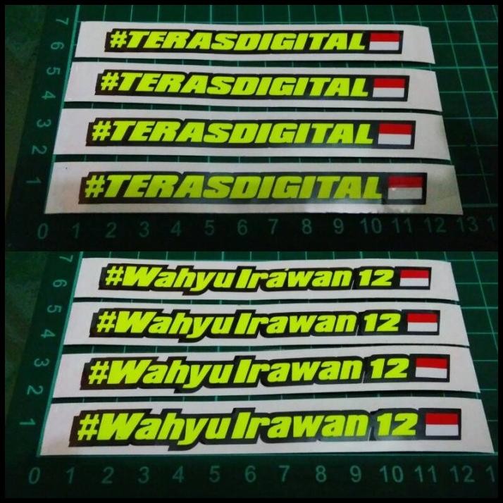 

TERBARU CUTTING STICKER CUSTOM NAMA BENDERA INA CUSTOM NAME PEMBALAP !