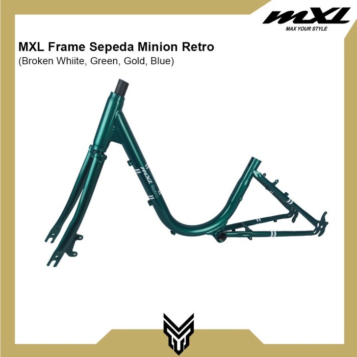 Perfect MXL Frame Sepeda Minion Retro Ukuran 20" Bahan Steel Bicycle Frame