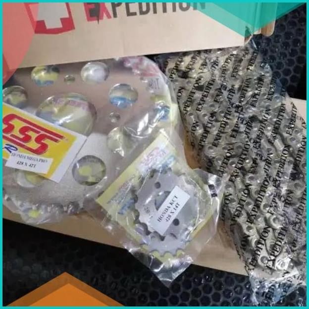 gir set klx 150 gear klx d tracker sss rantai expedition 07D35Z4 promo