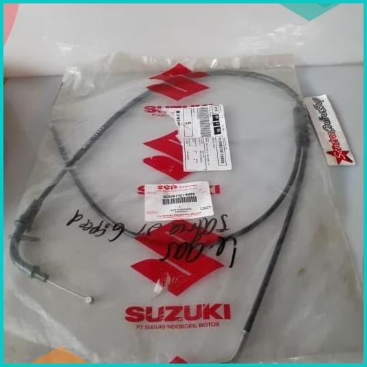 Kabel gas satria 2t 2tak 6 speed orisinil sgp 58300b21d11n000 07D35Z4