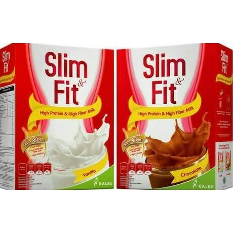 

Kalbe Susu Slim & Fit - Susu diet ada 2 rasa vanilla dan coklat [terbaik]