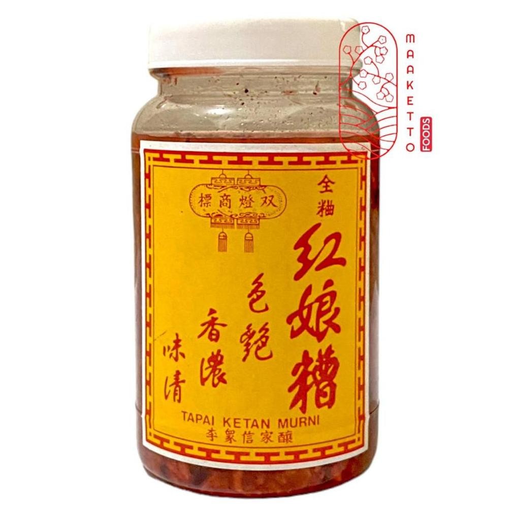 

olp Tapai Ketan Murni / Tape Ketan Merah Cap Lampion / Angcau 350ml