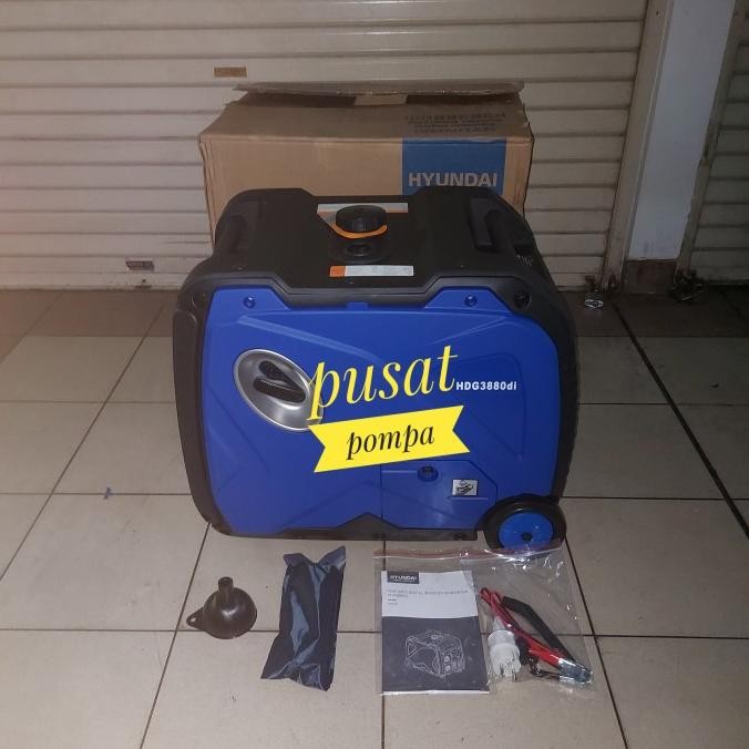 Genset Hyundai Hdg 3880Di Genset Silent Inverter Portable 3000 Watt