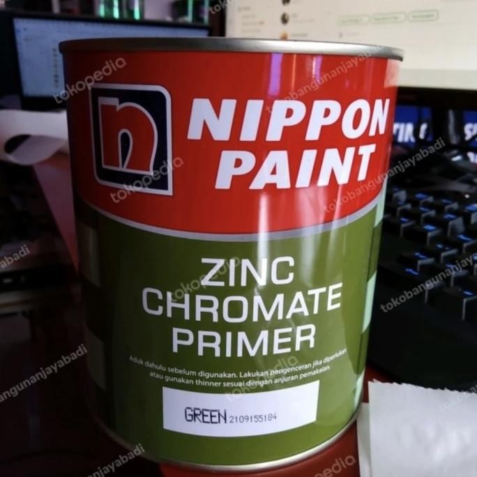 

CAT MENI ZINC CHROMATE CROMATE PRIMER NIPPON KALENG 1KG 1 KG LITER ORIGINAL