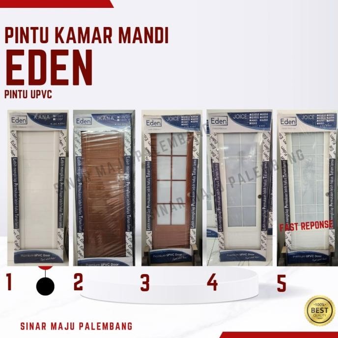 >>>>>] Pintu aluminium upvc pvc EDEN kamar mandi