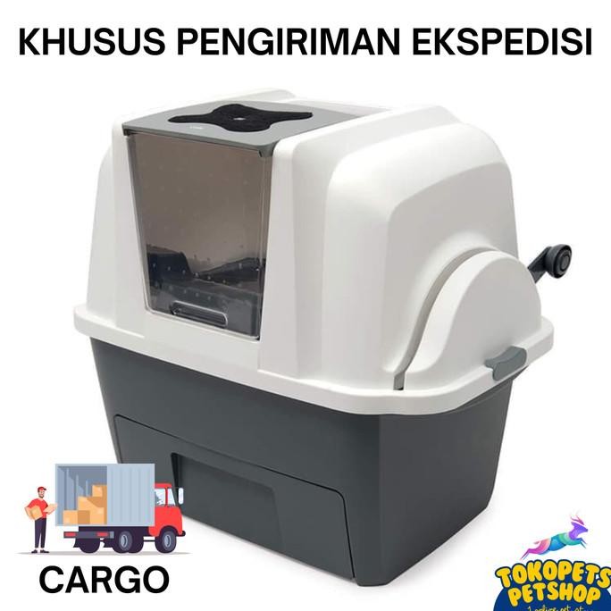 

CATIT SIFTING CAT PAN - TOILET KUCING LITTER BOX SMART OTOMATIS CLEAN ORIGINAL