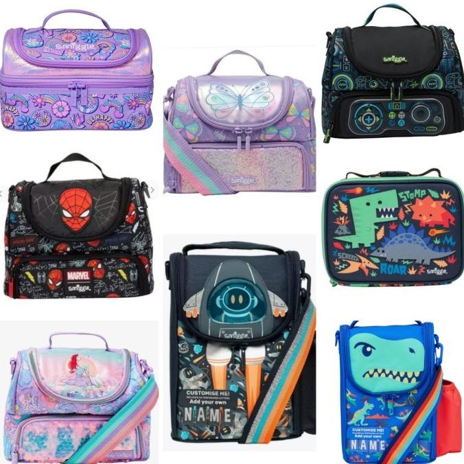 

LUNCHBAG SMIGGLE SLING LUNCHBAG TAS BEKAL KOTAK MAKAN CAT FARAWAY UNI ORIGINAL