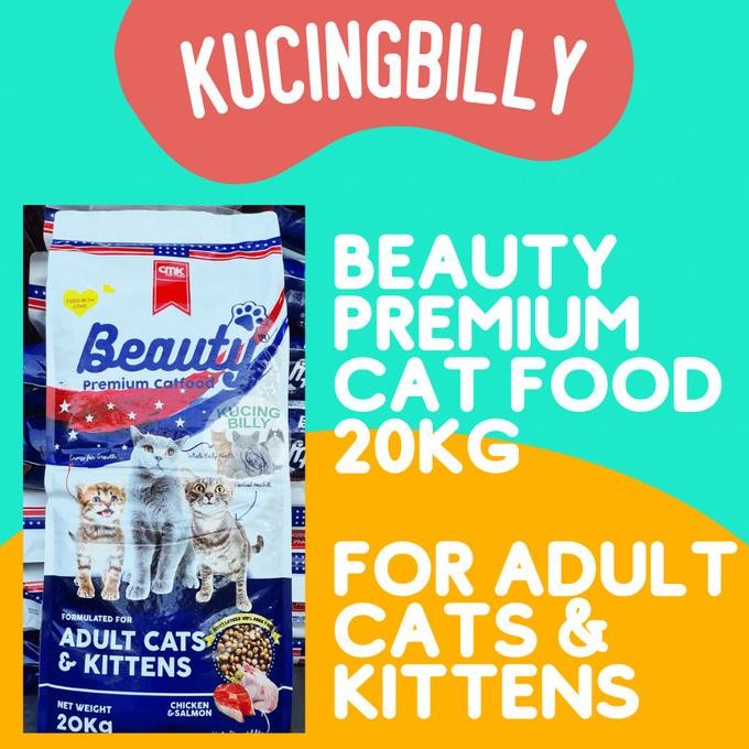 

BEAUTY 20KG CAT FOOD ORIGINAL