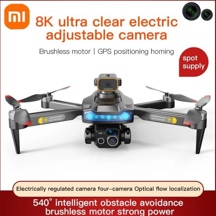 drone brushless GPS P15 PRO dual camera 8K optical flow drone kamera