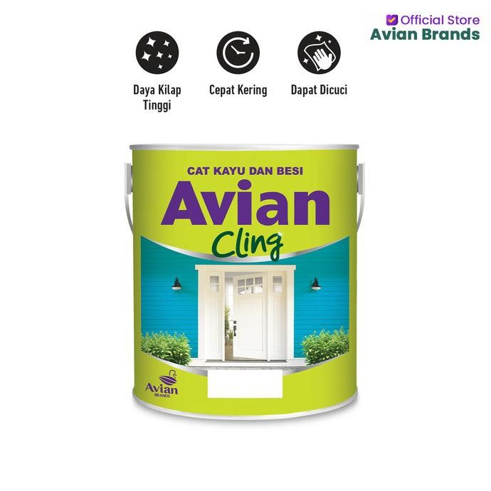 

AVIAN CAT KAYU DAN BESI CLING SYNTHETIC 0,85L - GLOSS ORIGINAL