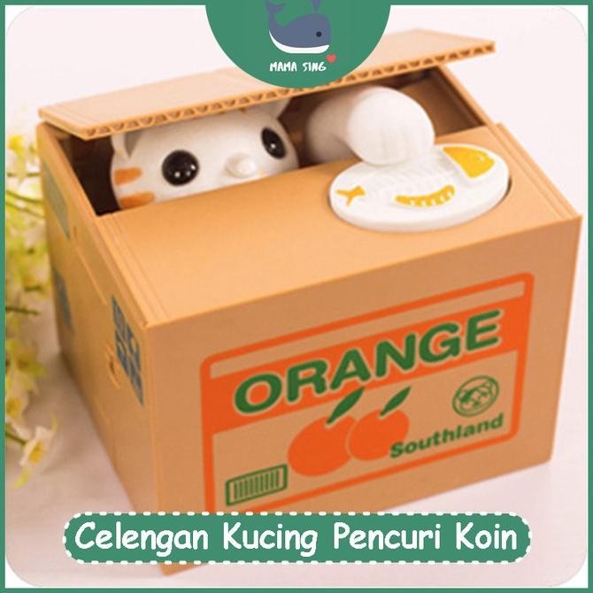 

CELENGAN KUCING PENCURI KOIN OTOMATIS - MAMA SING CAT SAVING BOX ORIGINAL