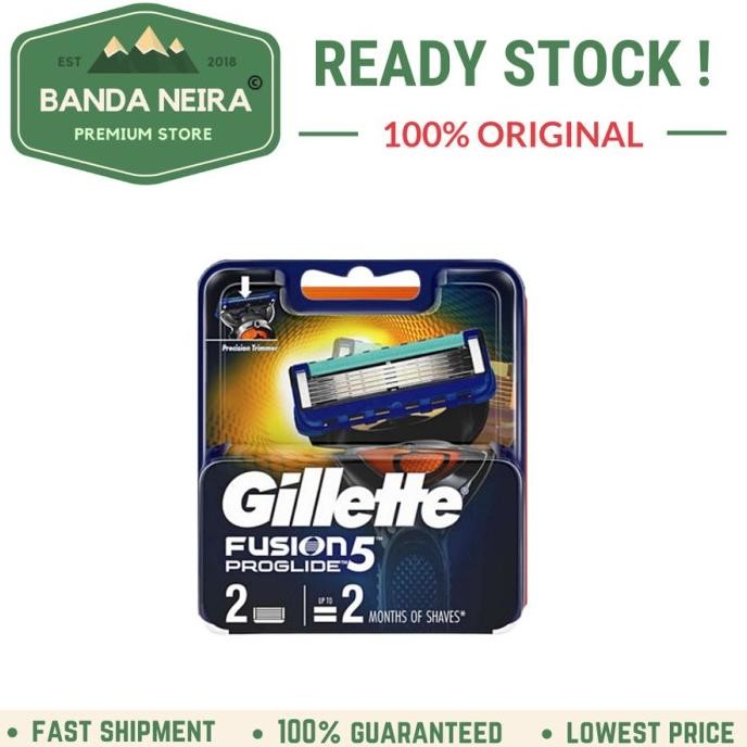 

Berkualitas Gillette Fusion Proglide 5 Refill / Isi Ulang Pisau Cukur 5 Mata Pisau