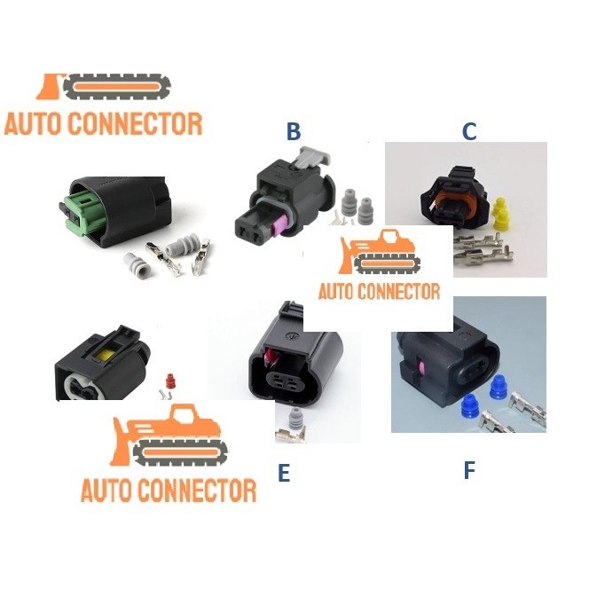 Soket 2 pin BMW Ford Audio VW Mercedes Connector