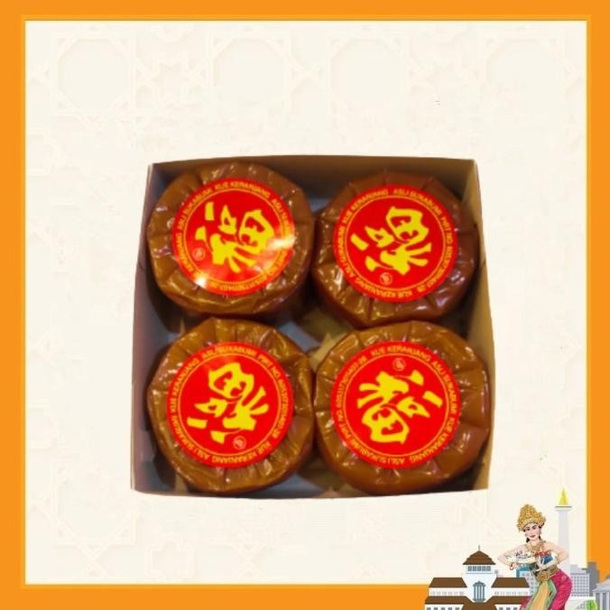 Kue Keranjang Imlek Isi 4/Kue Bakul/Dodol Cina P67M
