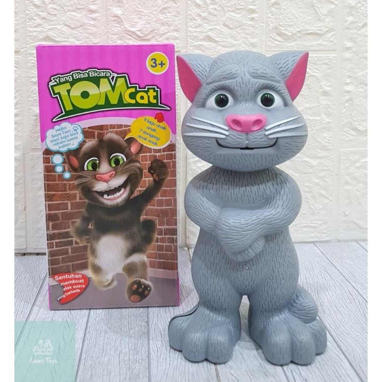 

MAINAN ANAK TALKING TOM ROBOT KUCING TOM CAT BAHASA INDONESIA JJ-28 ORIGINAL