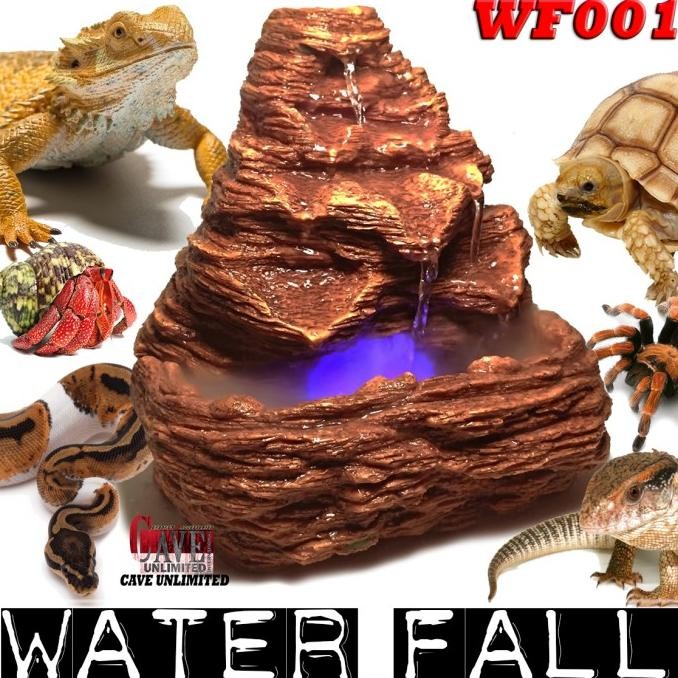 Terbaru Wf001 Waterfall Air Terjun Terrarium Paludarium Aquarium Reptile