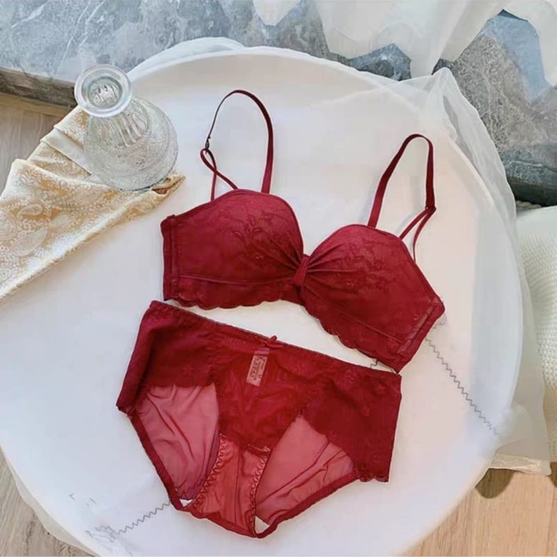 Set Bra Sepasang Celana Dalam Bercinta Lingrie Beha Kutanh Perempuan Busa Sexy Terbaru 2025 Bh Dan C