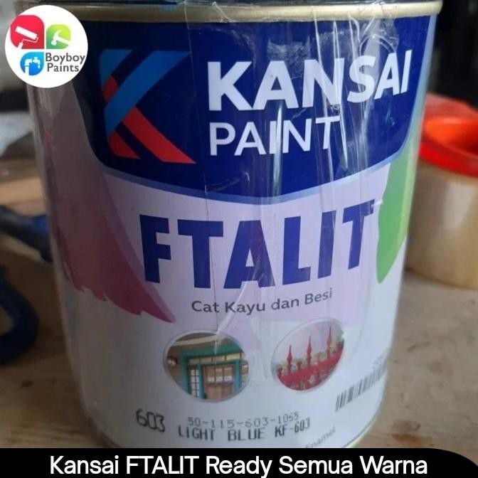 

FTALIT GLOSS CAT KAYU DAN BESI 1 KG SEMUA WARNA ORIGINAL