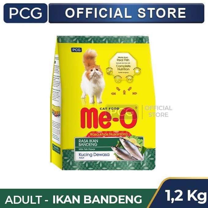 

ME-O MAKANAN KUCING KERING DRY CAT FOOD ADULT BANDENG FLAVOR 1.2 KG ORIGINAL