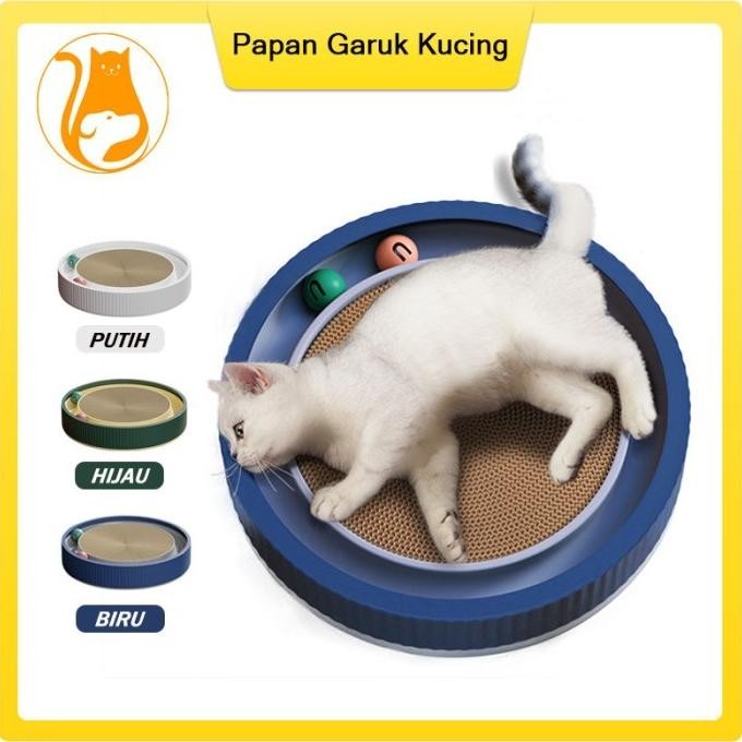 

CAT SCRATCHER BOARD PAPAN GARUK KUCING TEMPAT TIDUR KUCING MAINAN ORIGINAL