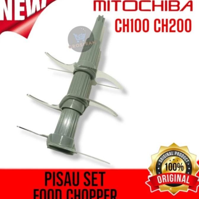 

Berkualitas Mitochiba CH 100 CH200 food choper Spare Part pisau pendek panjang