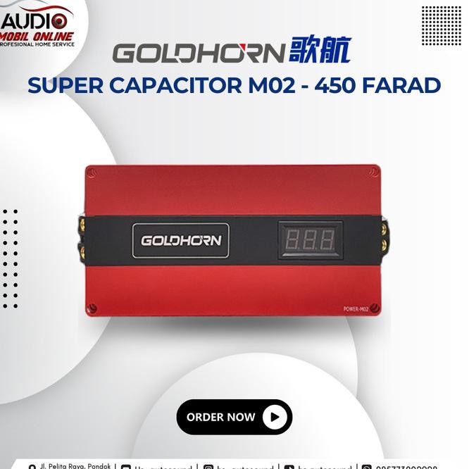 Goldhorn Super Capacitor M02 - 450 Farad