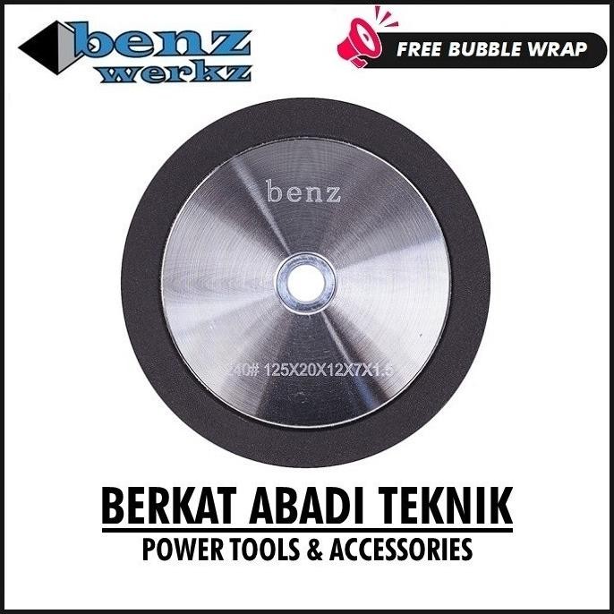 

Berkualitas BENZ Diamond Asah 5 Inch 1 Sisi Mata Pisau Batu Serut Grinding Wheel