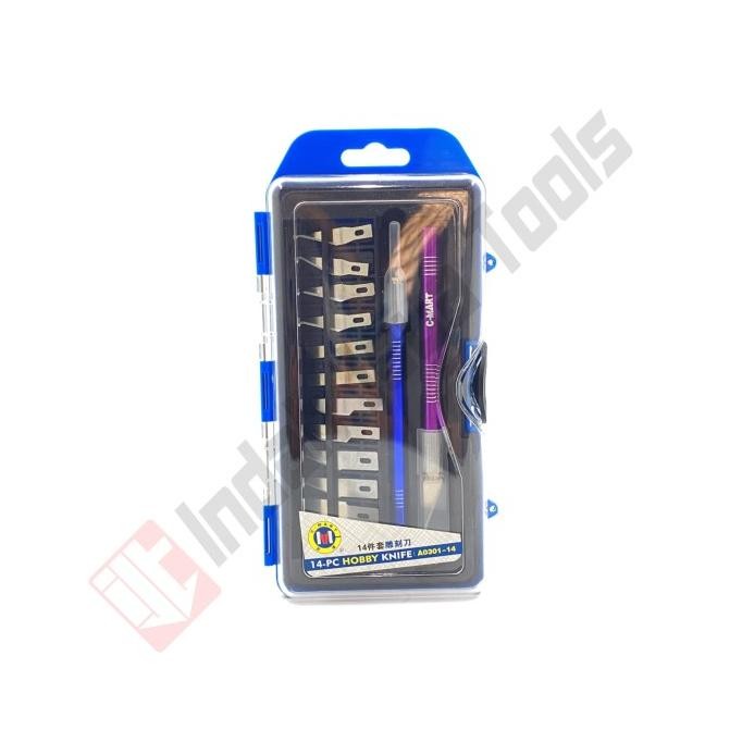 

Berkualitas Hobby Knife Set Cmart / Pisau Ukir Pahat / Cutter Set