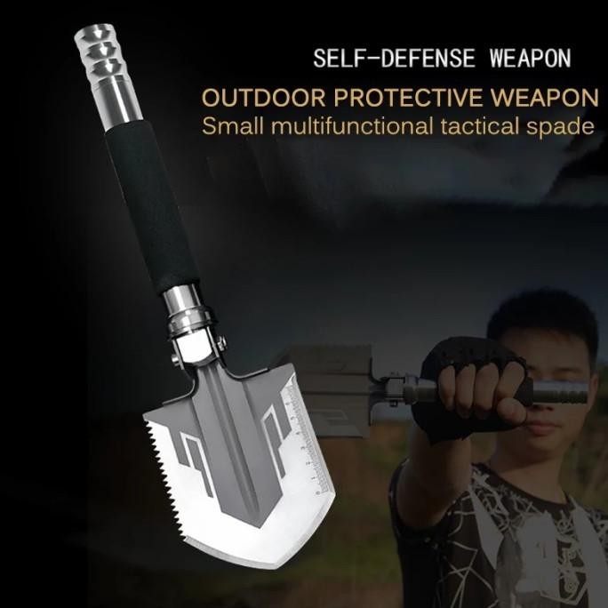 

Berkualitas Sekop Cangkul Pisau Lipat 9IN1 Survival Outdoor Tactical Multifungsi