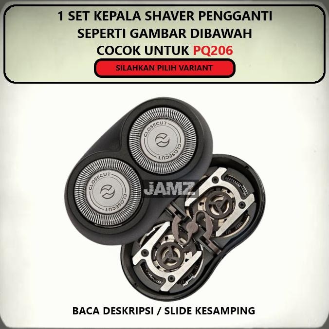 

Berkualitas Set Kepala Shaver Cocok Untuk PQ206 Refill Mata Pisau tipe HQ4 Bracket