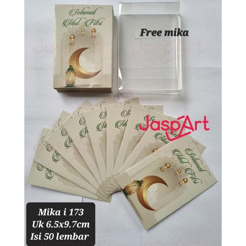 

cusss order] AMPLOP LEBARAN HARI RAYA IDUL FITRI MIKA ISI 50 LEMBAR - mik_i_173