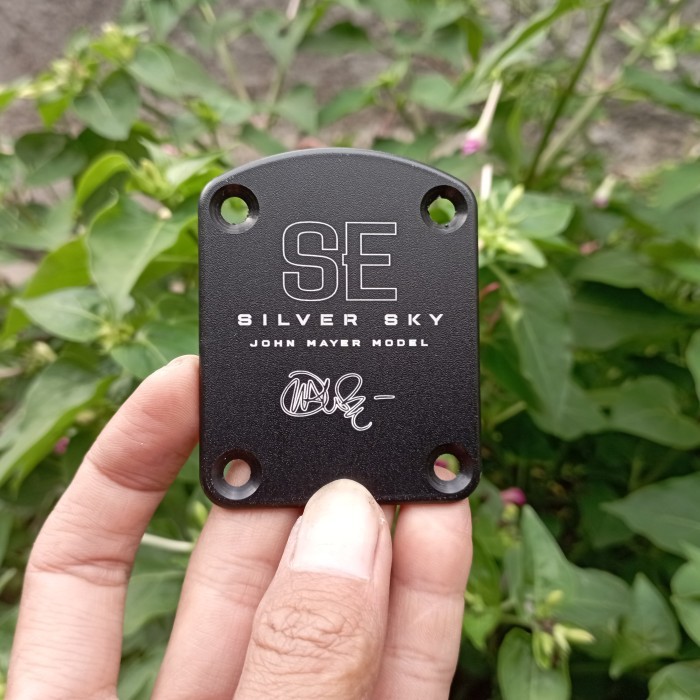 Neck Plate Gitar PRS Silver Sky John Mayer