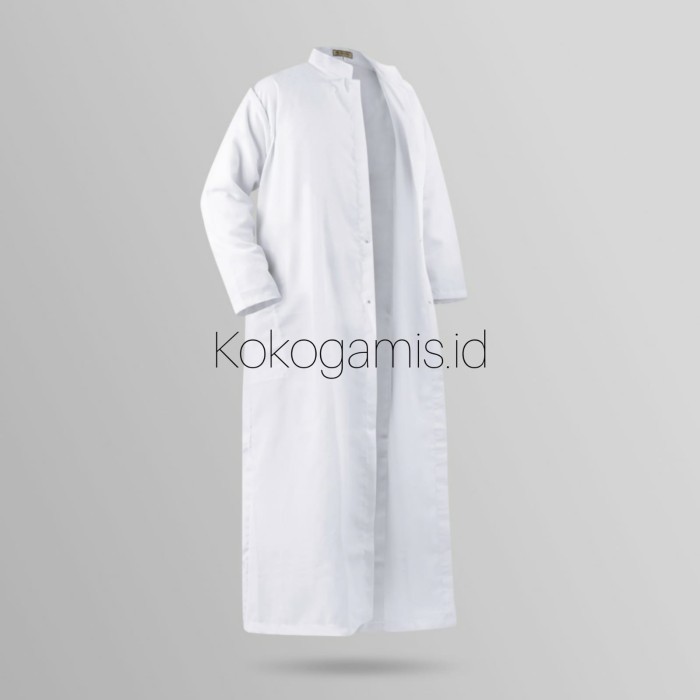 Jubah Pria Jubah Pria Dewasa Twist / jubah yaman habaib / JUBAH BELAH ORIGINAL - Luaran Abu, M premi