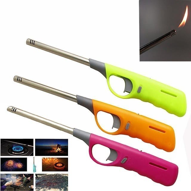 fm fit Korek Api kompor Gas panjang /pematik Kompor Lilin Korek Api Panjang Korek Pemantik Tembak Ga