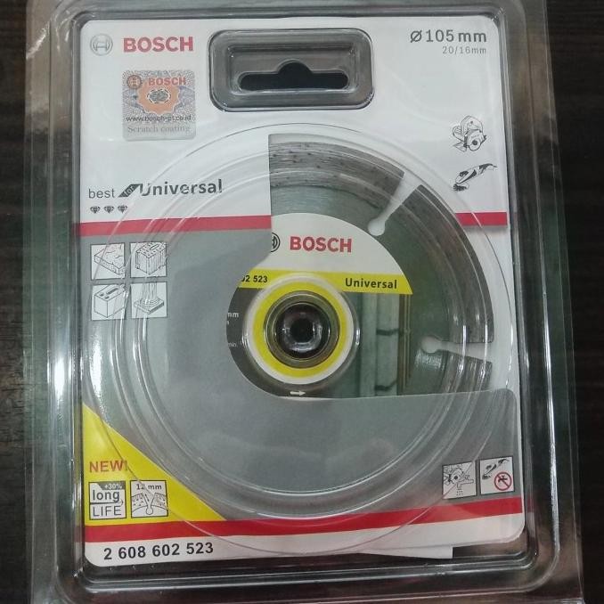 

Berkualitas Mata Pisau Gurinda BOSCH Ori / Gerinda Potong Granite Granit Keramik