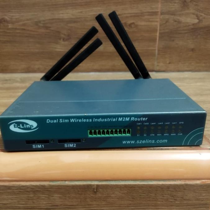 H700 Gigabit Dual SIM 4G LTE Router Industrial E-lins Dual Band WiFi