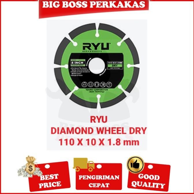 

Berkualitas RYU MATA GERINDA PISAU POTONG KERAMIK GRANIT KERING DIAMOND WHEEL DRY