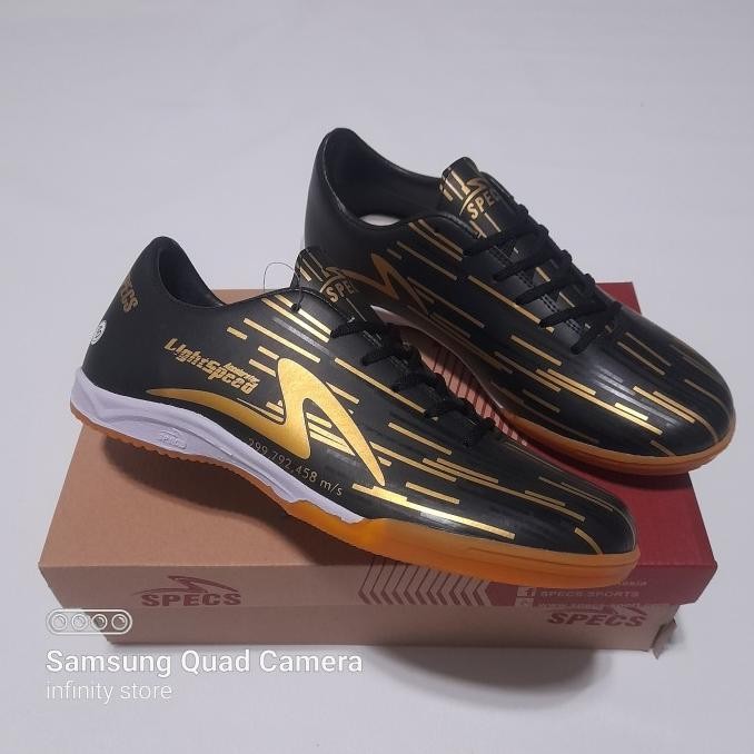SEPATU FUTSAL ANAK SPECS LIGHTSPEED REBORN PUTIH MERAH
