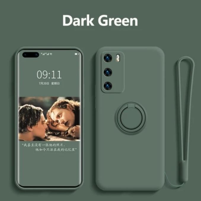 ori - samsung galaxy s20 fe s20fe soft case ring silikon microfiber magnet