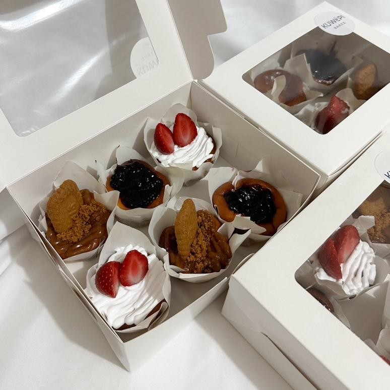 

TINY BURNT CHEESECAKE 6 CM BOX OF 6