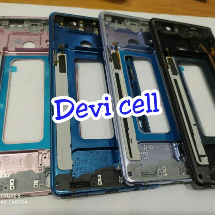 FRAME LCD TULANG TENGAH BAZEL SAMPING SAMSUNG NOTE 8 N950 ORI
