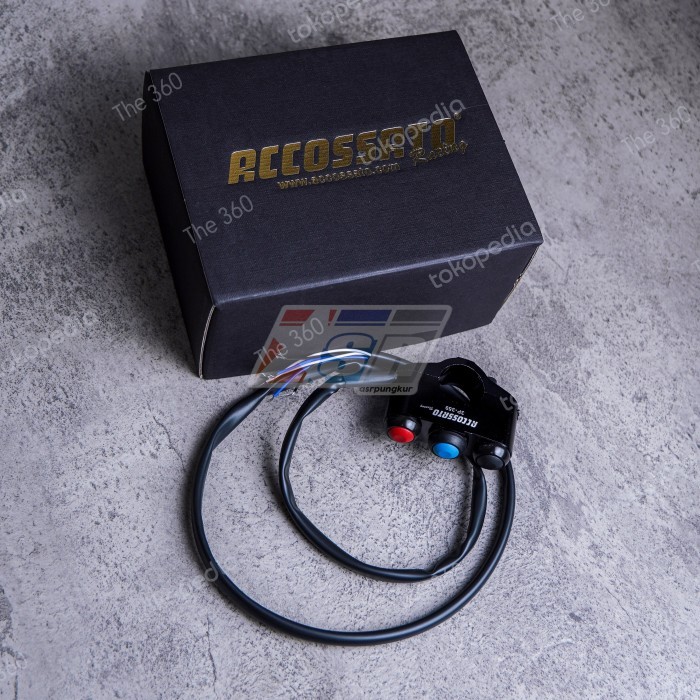 Saklar 3 Tombol Accossato Racing