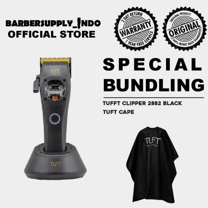 TUFT PROFESSIONAL CLIPPER CORDLESS ORIGINAL MESIN ALAT CUKUR ORI