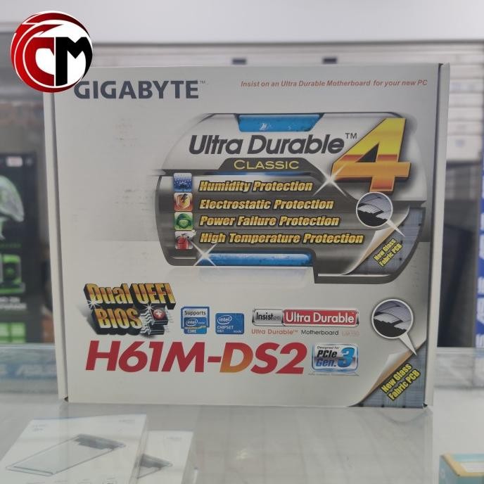 NEW GIGABYTE H61M-DS2 / H61M DS2 (1155)