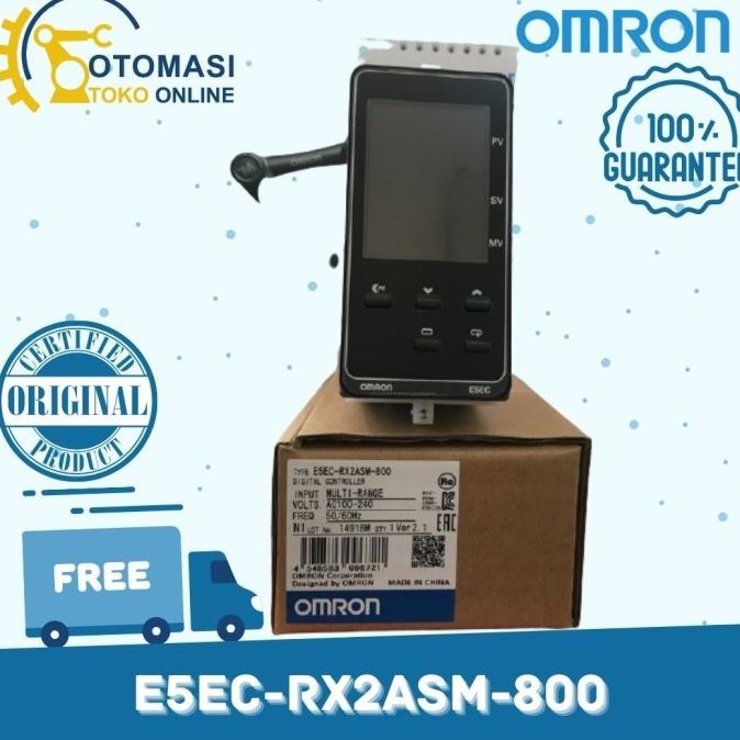 Omron Temperature Controller E5EC-RX2ASM-800