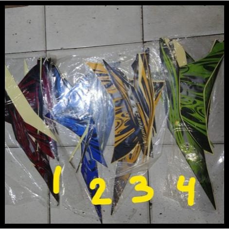 Striping lis&Stiker Body&Stiker Motor Jupiter Mx 135 2011 2012