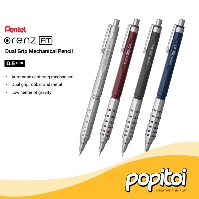 

TERLARIS - Pentel Orenz AT Dual Grip Mechanical Pencil 0.5 mm Pensil Mekanik
